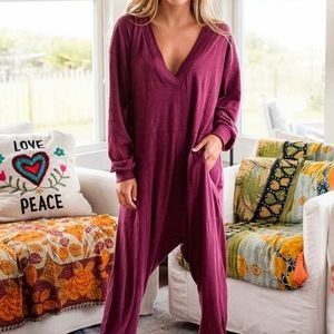 Natural Life V-neck jumpsuit